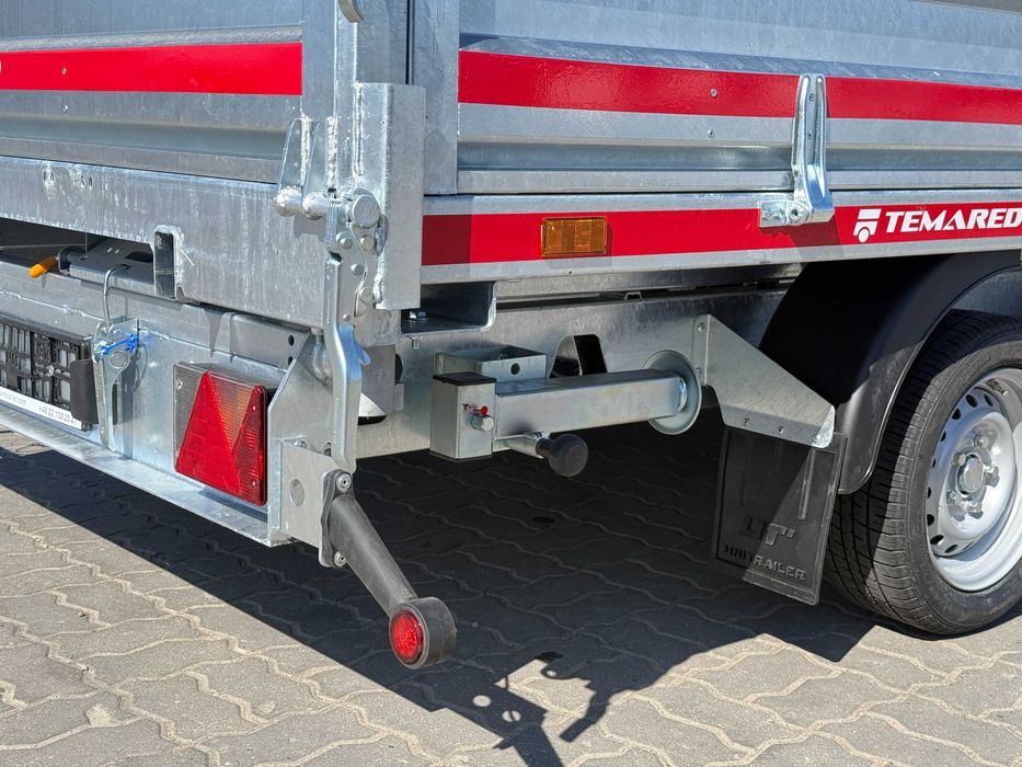 Przyczepa wywrotka na 3 strony+NAJAZDY TEMARED TIPPER 4020/3 DMC:3.5T