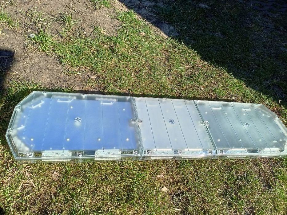 Lampa sygnalizująca kogut pomarańczowy, 12/24V, LED