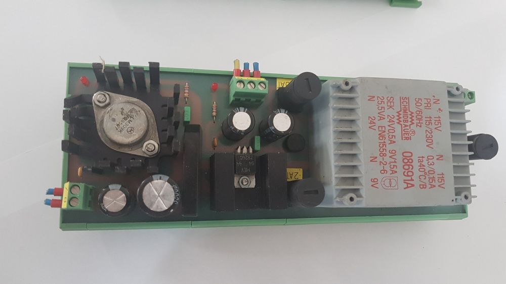 Fonte Alimentação 230 Vac para 24 vdc e 5 vdc