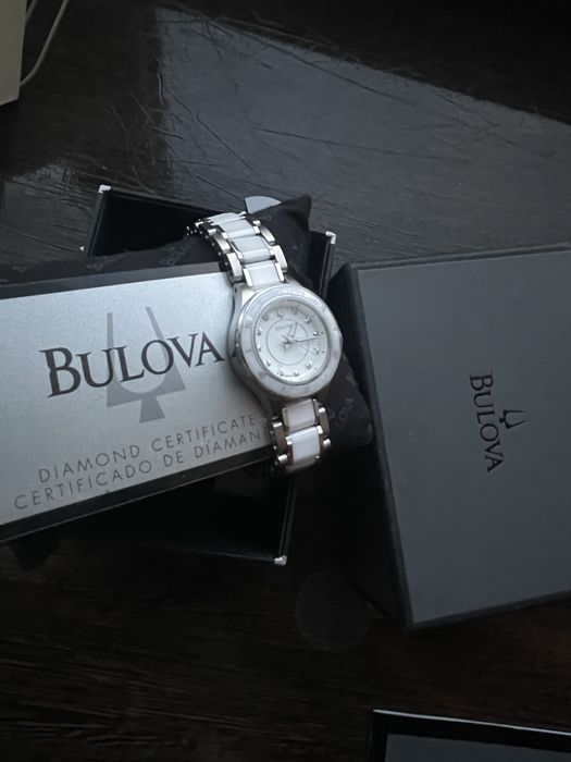 -50%$ Bulova 8 Diamonds часы с бриллиантами годинник з діамантами