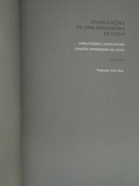 Atribulações de Uma Operadora de Caixa de Anna Sam