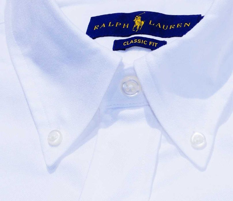 POLO RALPH LAUREN  koszula XS/S  Non iron Japan Selection biała button down oxford Cena Producenta: 420 €