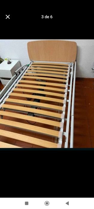Cama articulada com colchão possibilidade de entrega