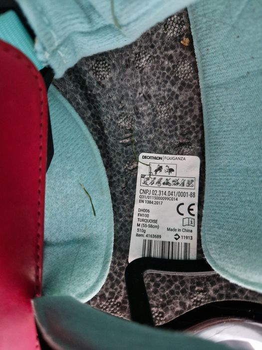 Kask jeździecki + bryczesy