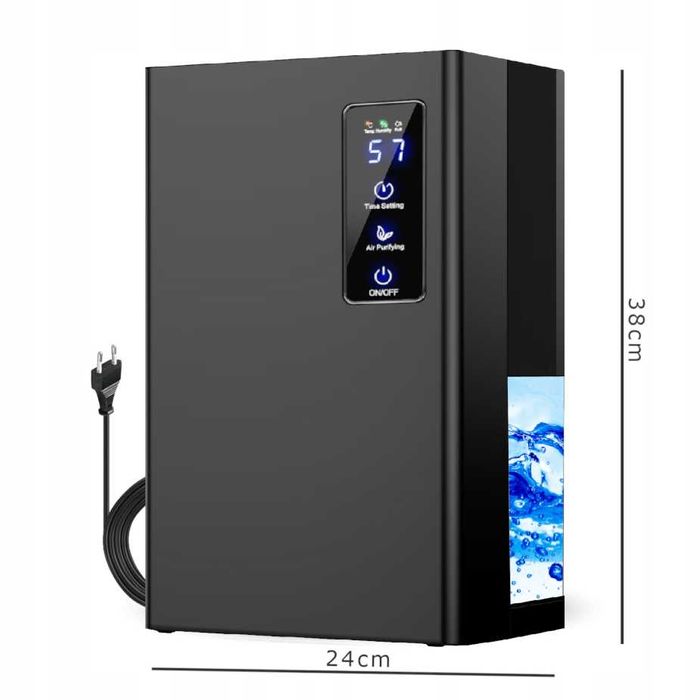 NOWY Oczyszczacz Osuszacz Powietrza Wilgoci Do Domu Ultra Wydajny