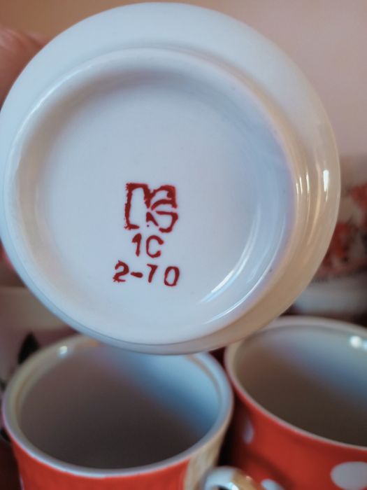 Чашки чайні, кофейні  радянський період