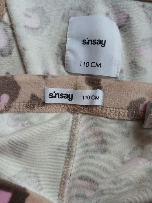 Костюм леопардовий, леопард, велюр, Sinsay 4-5р. 110см