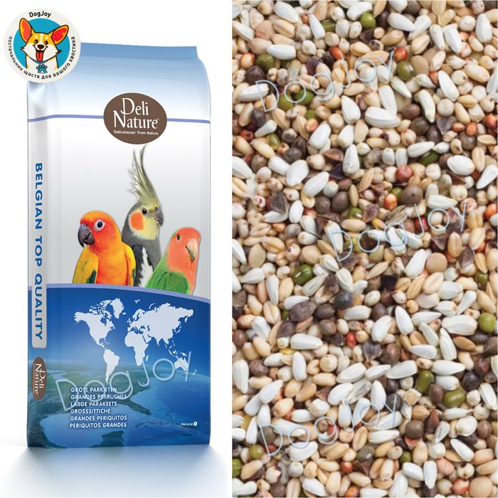 Корм для середніх/великих папуг Deli Nature #57/60/61/64/20/21/22/23