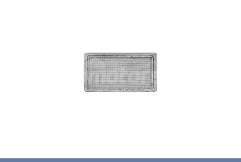 MASCARA / CAPA DE VIDRO DE FAROLIN DE PÁRA-CHOQUES FRONTAL DIREITO PARA VOLKSWAGEN GOLF MK3 / VENTO