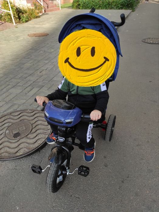 Велосипед детский 5-6 лет.