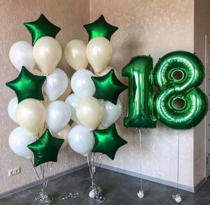 Гелеві кульки, кулі, повітляні кулі, букет з повітряних куль, квіти