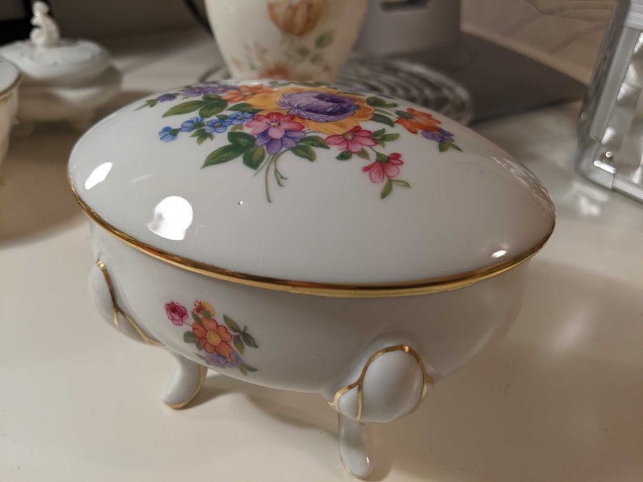 Шкатулка Ильмінау Німеччина вінтаж розпис