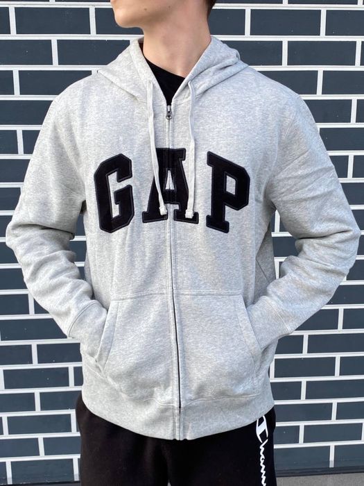 Оригінальна кофта зіп-худі Gap, кофта зипка геп