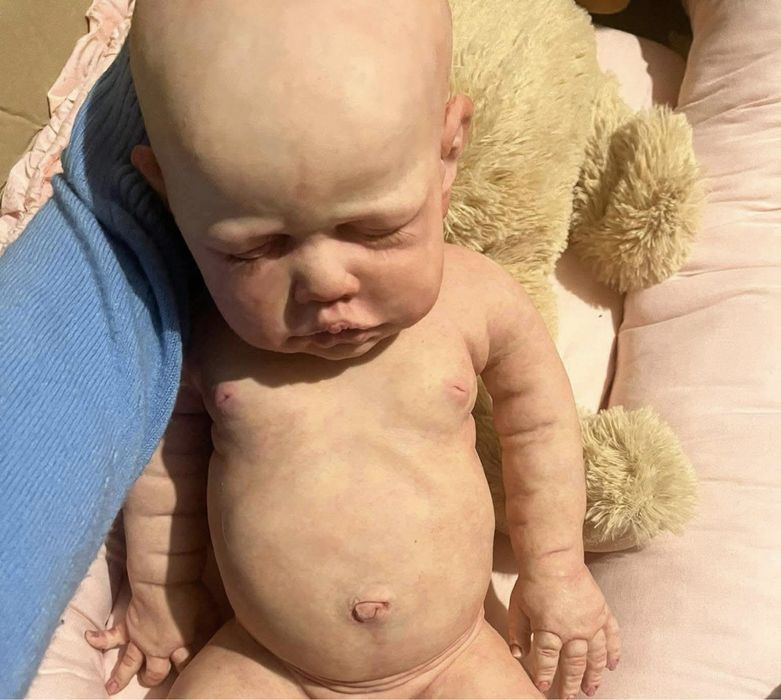 Oryginalna silikonowa lalka reborn kolekcjonerska