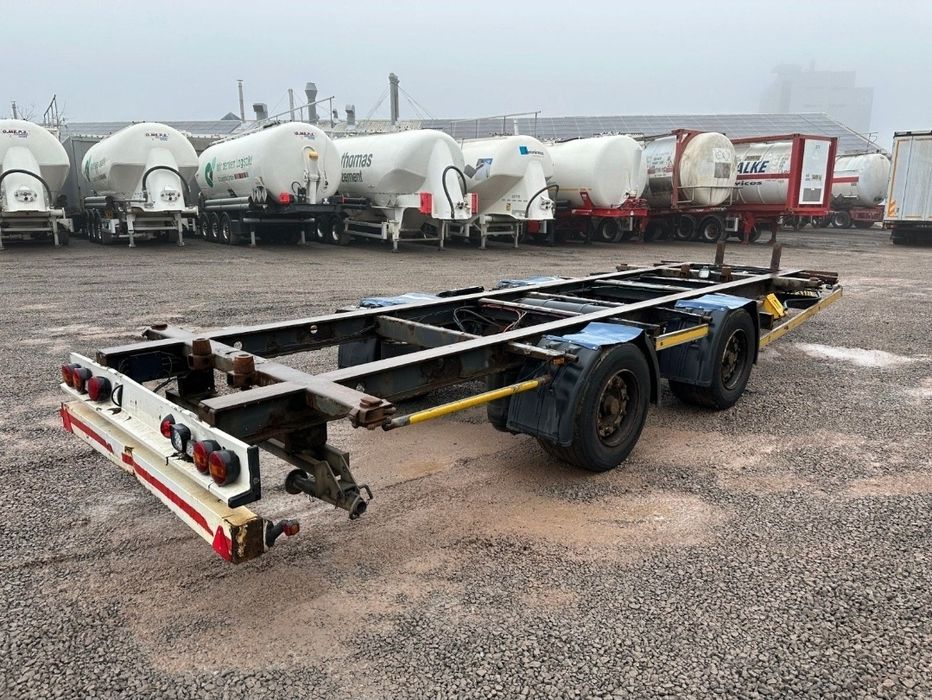 KRONE ZZW 18 Przyczepa TANDEM BDF laweta platforma rama rolnicza