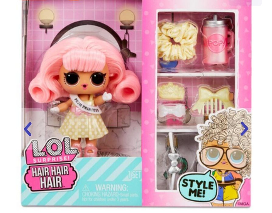 Наборы LOL hair hair hair E.D.M.B..B. и Принцесса бала