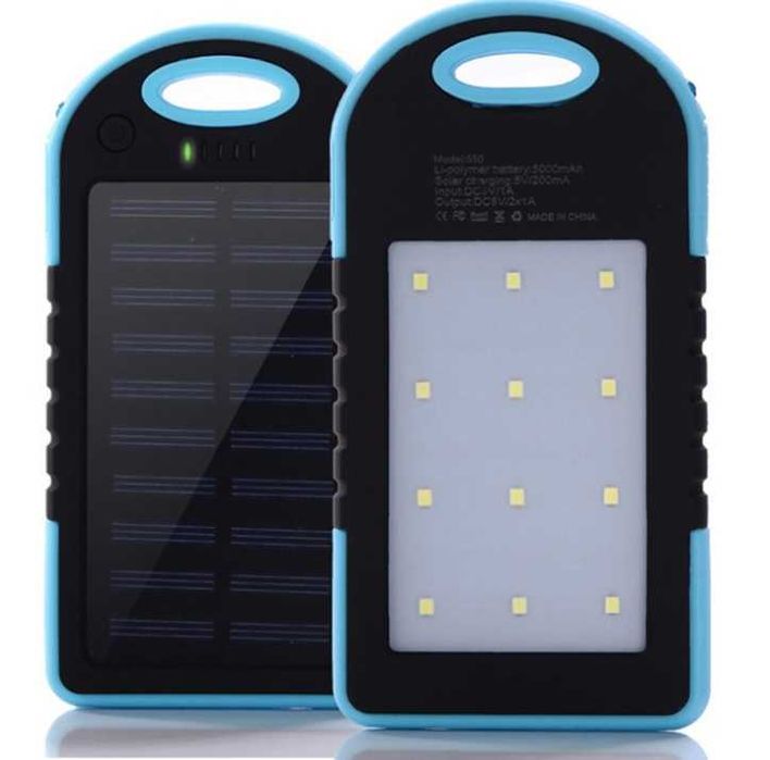 Солнечный внешний PowerBank павербанк/павер банк/повербанк