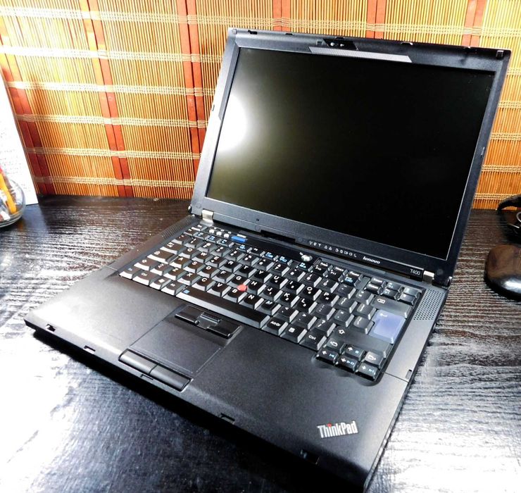 Lenovo T400 C2D 2.4 4GB BT 14cal DVD zasil bez dysku baterii Krk