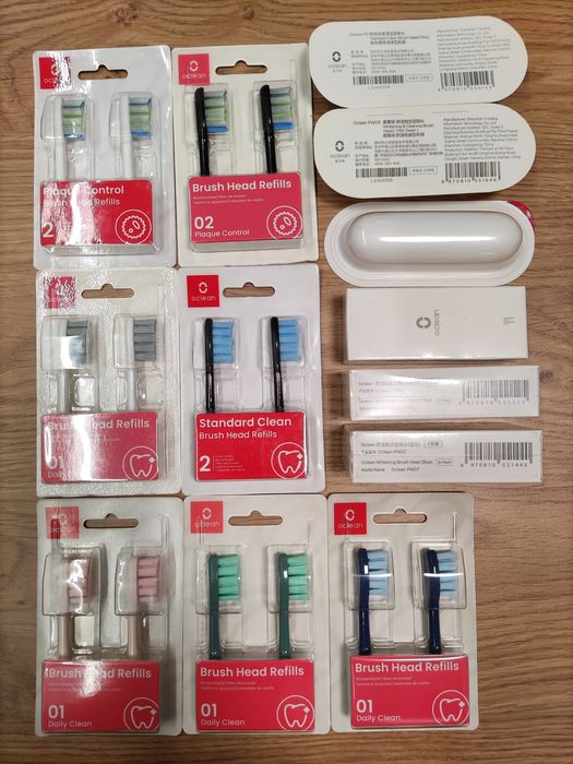 Оригінальні насадки (2 шт) для зубних щіток Oclean