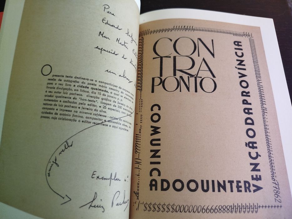1 homem dividido vale por 2+Bibliografia//Luíz Pacheco
