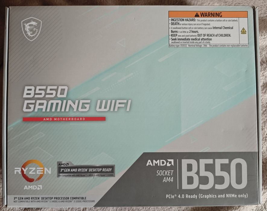 Материнська плата MSI B550 Gaming WIFI