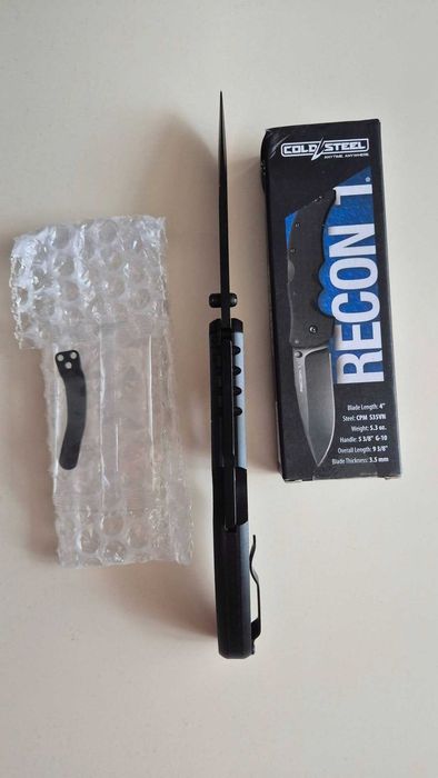 Новий ніж Cold steel RECON 1 Spear point складний CPM-S35VN