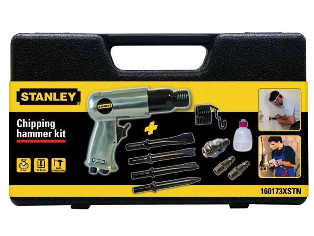 Młot Udarowy Pneumatyczny Z Końcówkami 6 Bar Stanley