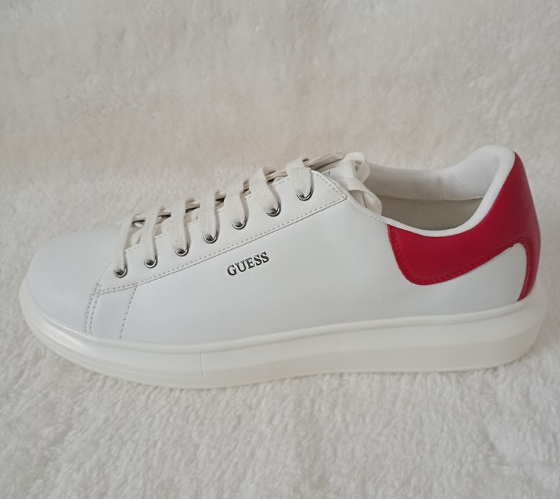 Skórzane sneakersy guess rozmiar 46 casual