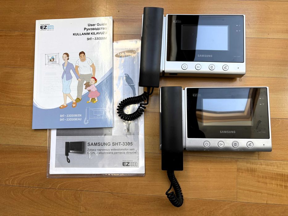 Domofon Samsung SHT-3305 - 2 sztuki, wideodomofon