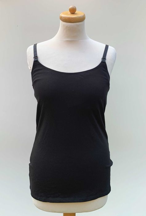 Bluzka Czarna KappAhl M 38 Do Karmienia Koszulka