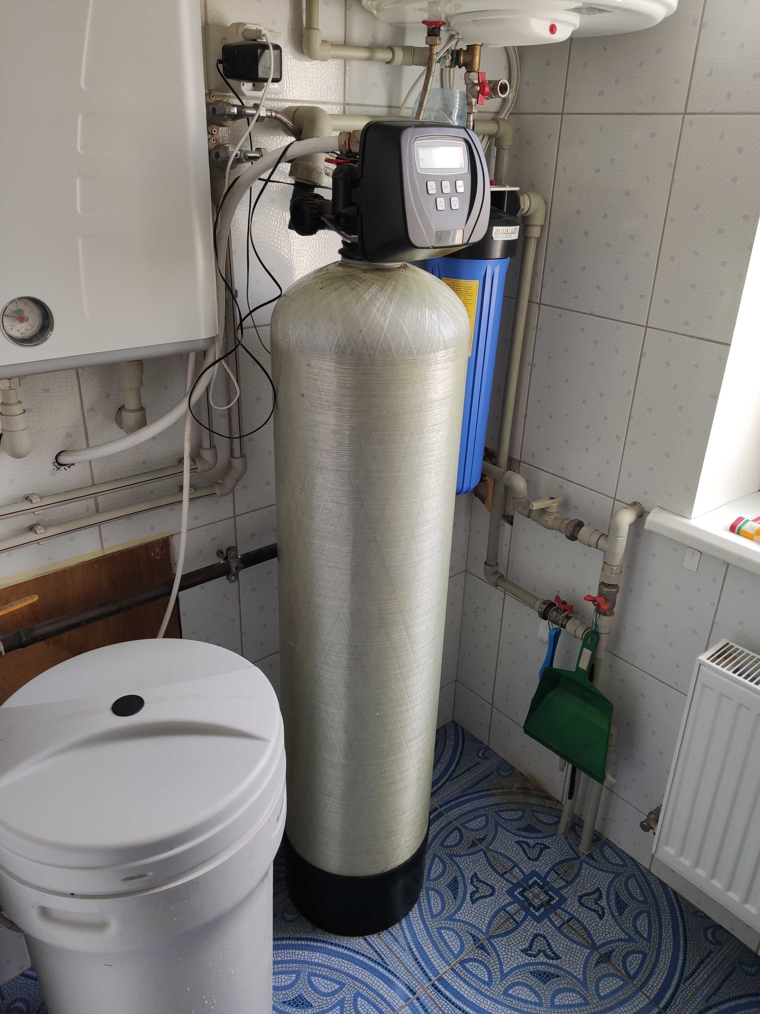 Умягчитель для воды Clack 1054 для котла и сантехники пом'якшувач води ...
