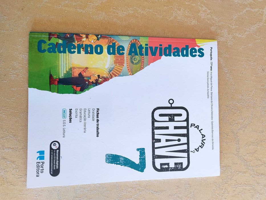 Caderno - Palavra-chave - Português - 7.º Ano (NOVO)
