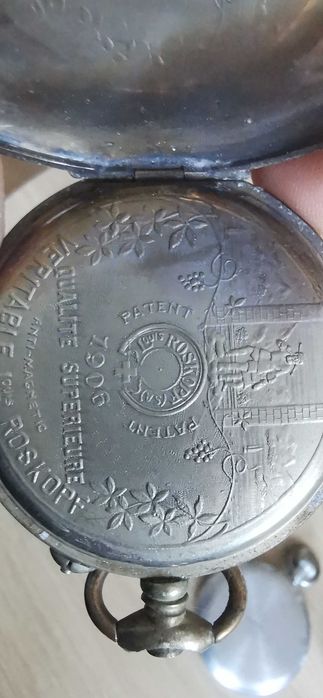Stare zegarki kieszonkowe + stoper.. Komplet 8 sztuk. Okazja!