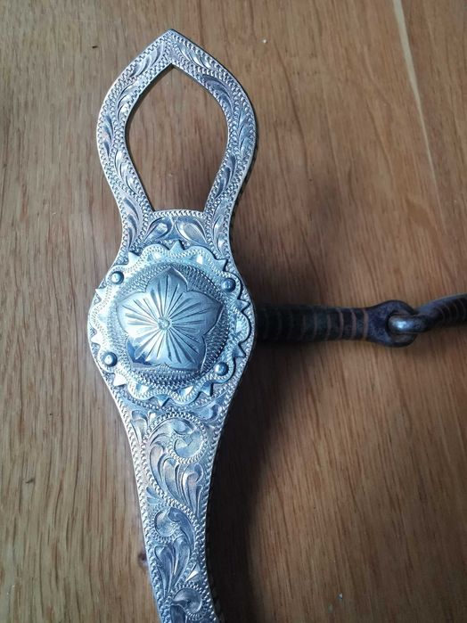Wędzidło western Silver E. Garcia loose shanked snaffle bit