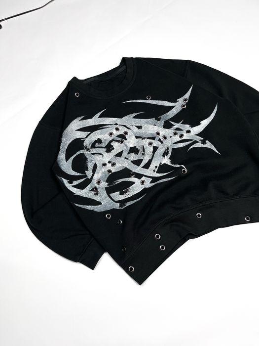 Eyeley tribal sweatshirt/dk8,rap,opium,baggy