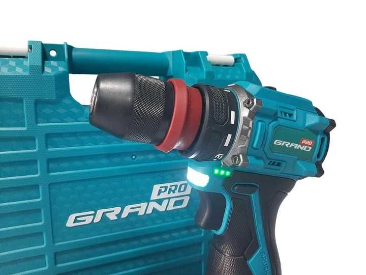 Шуруповерт акумуляторний Grand ДА-16DFR BL Сompact для дому ГАРАНТІЯ