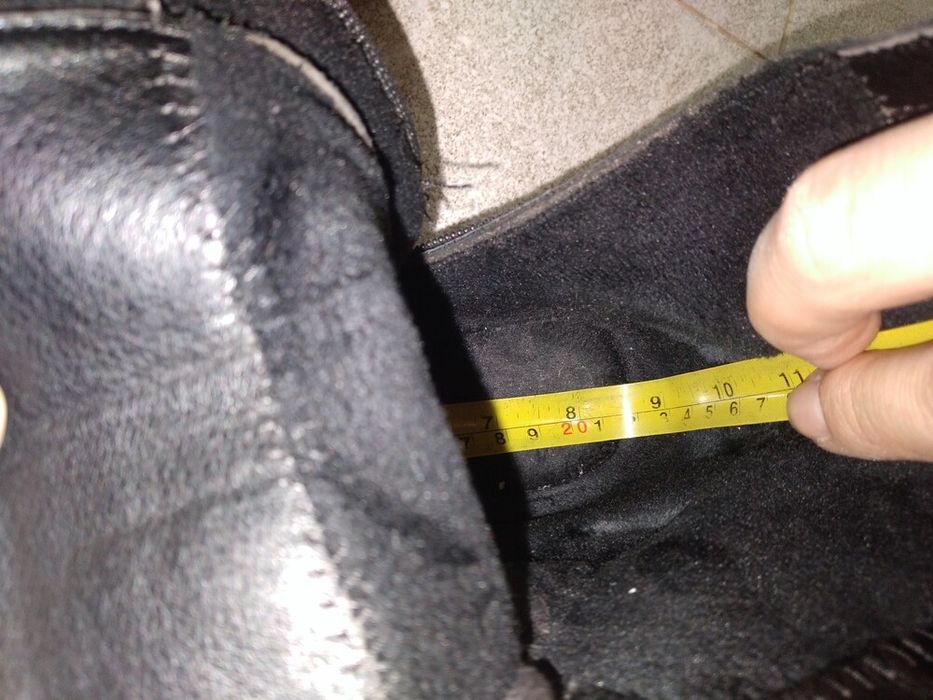 Утеплені демі сапожки, шкіряні, 35р,22см