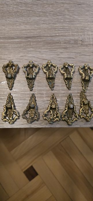 Uchwyty zamki do mebli stare prl