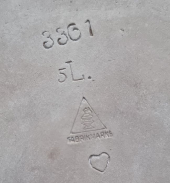 Stara Waza Fabrikmarke plus 6 kufli na poncz,  grzane wino 5 litrów