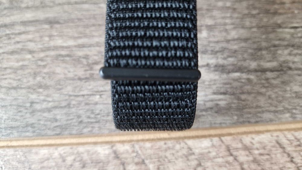 Nylonowy pasek 26 mm do zegarka smartwatch czarny Łódź Nowosolna