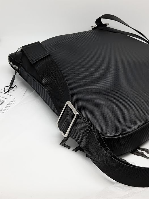 Чоловіча сумка через плече лакоста | Мужская сумка лакоста барсетка