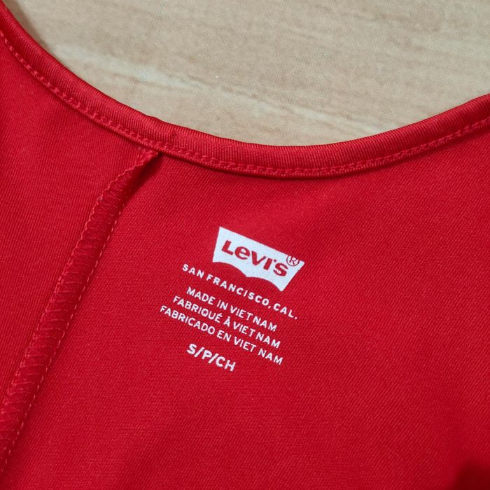 LEVI'S Strój Kąpielowy Jednoczęściowy Damski Logowany r. S