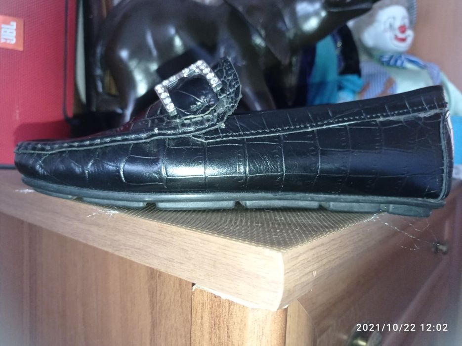 Кожаная обувь, туфли, мокасины, 37-38 размер