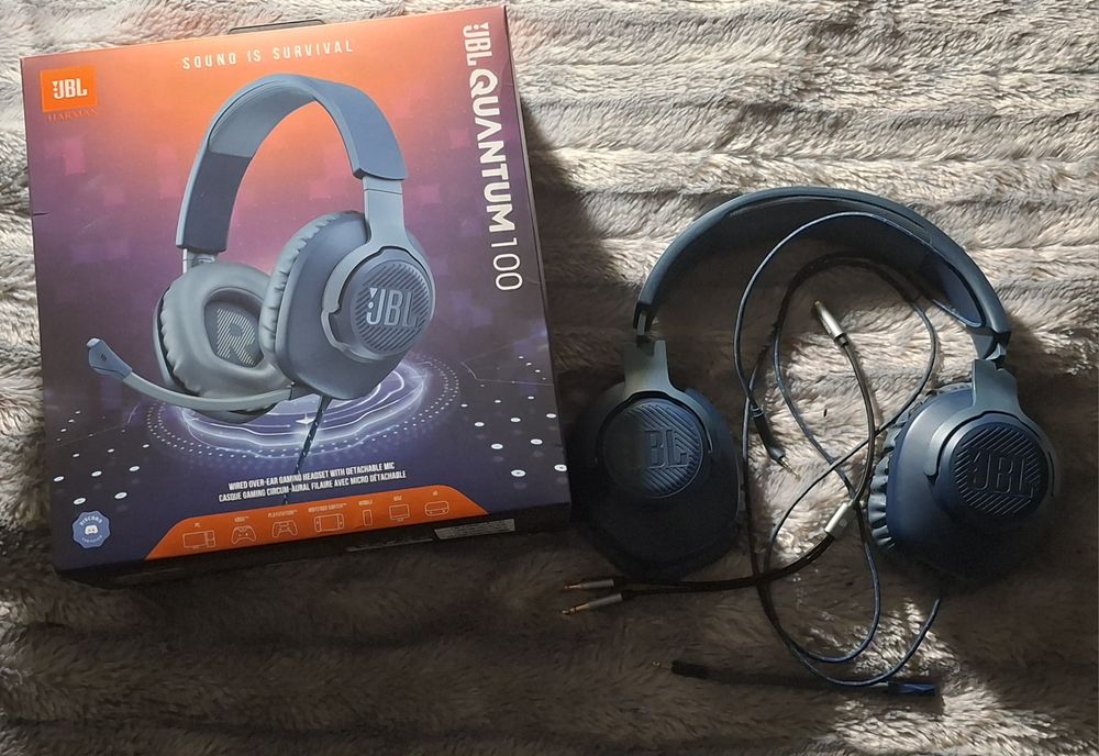 JBL Quantum100 Niebieskie