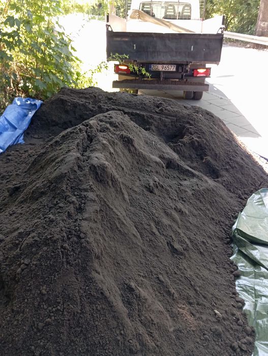 czarnoziem przesiany piasek kruszywa Szczecin Goleniów