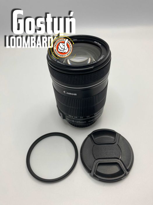od Loombard Gostyń Obiektyw CANON EF-S 18-135MM F/3.5-5.6 IS