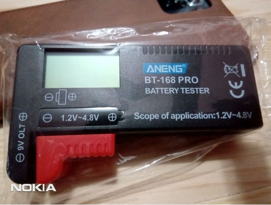 Для тестування батарейок  ANENG -168 Pro.