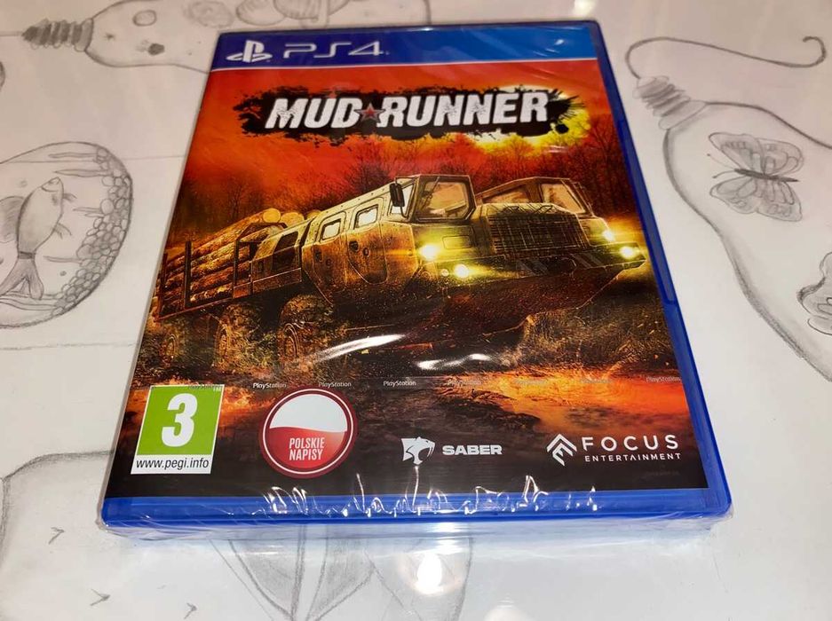 Mud Runner Ps4 polska wersja napisy nowa folia