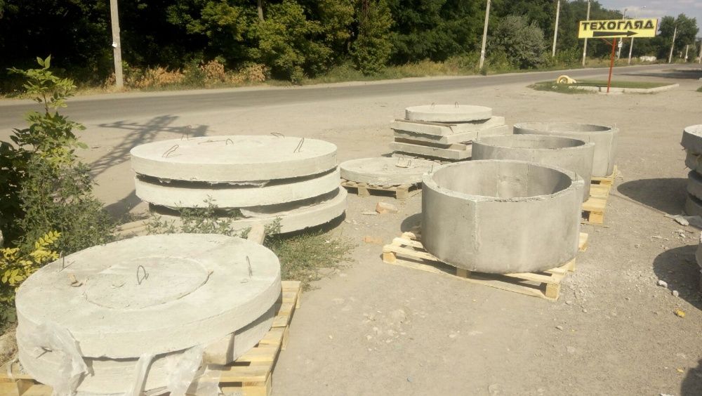 Кольца бетонные ЖБ; кільця бетонні ЗБ (канализация под ключ). Септик