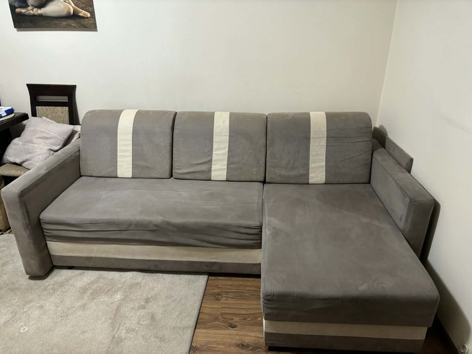 Narożnik z funkcją spania